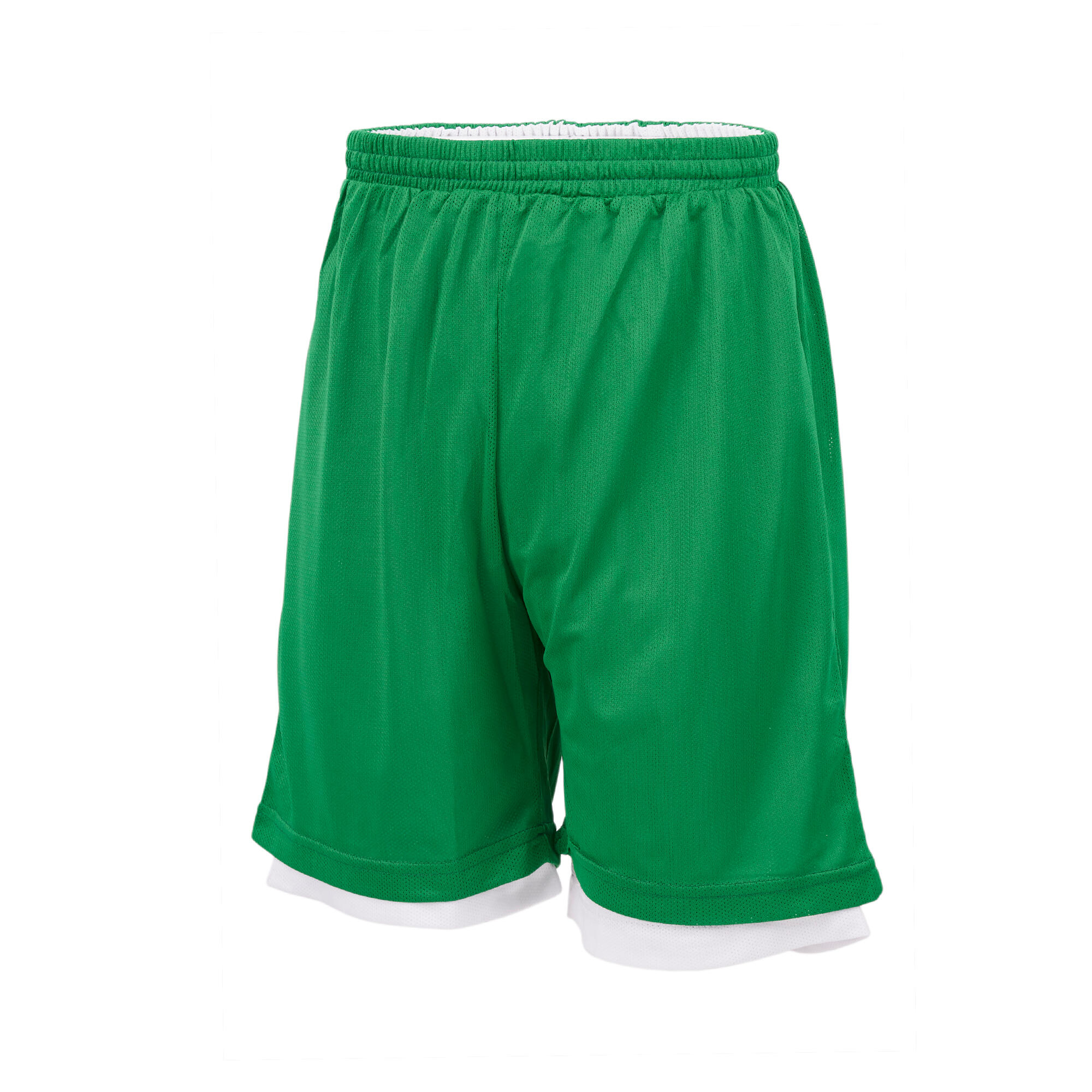 Completo basket reversibile adulto verde-bianco 5/5