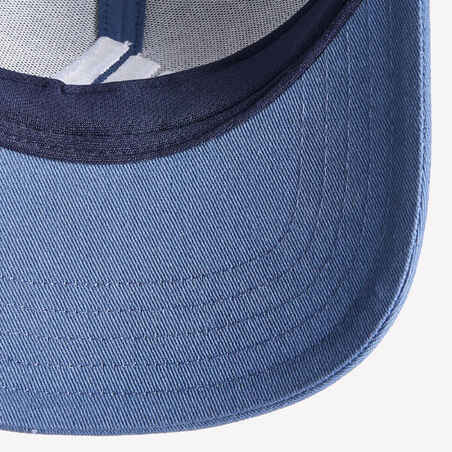Sportinė kepuraitė, 58 cm, pilka, mėlyna