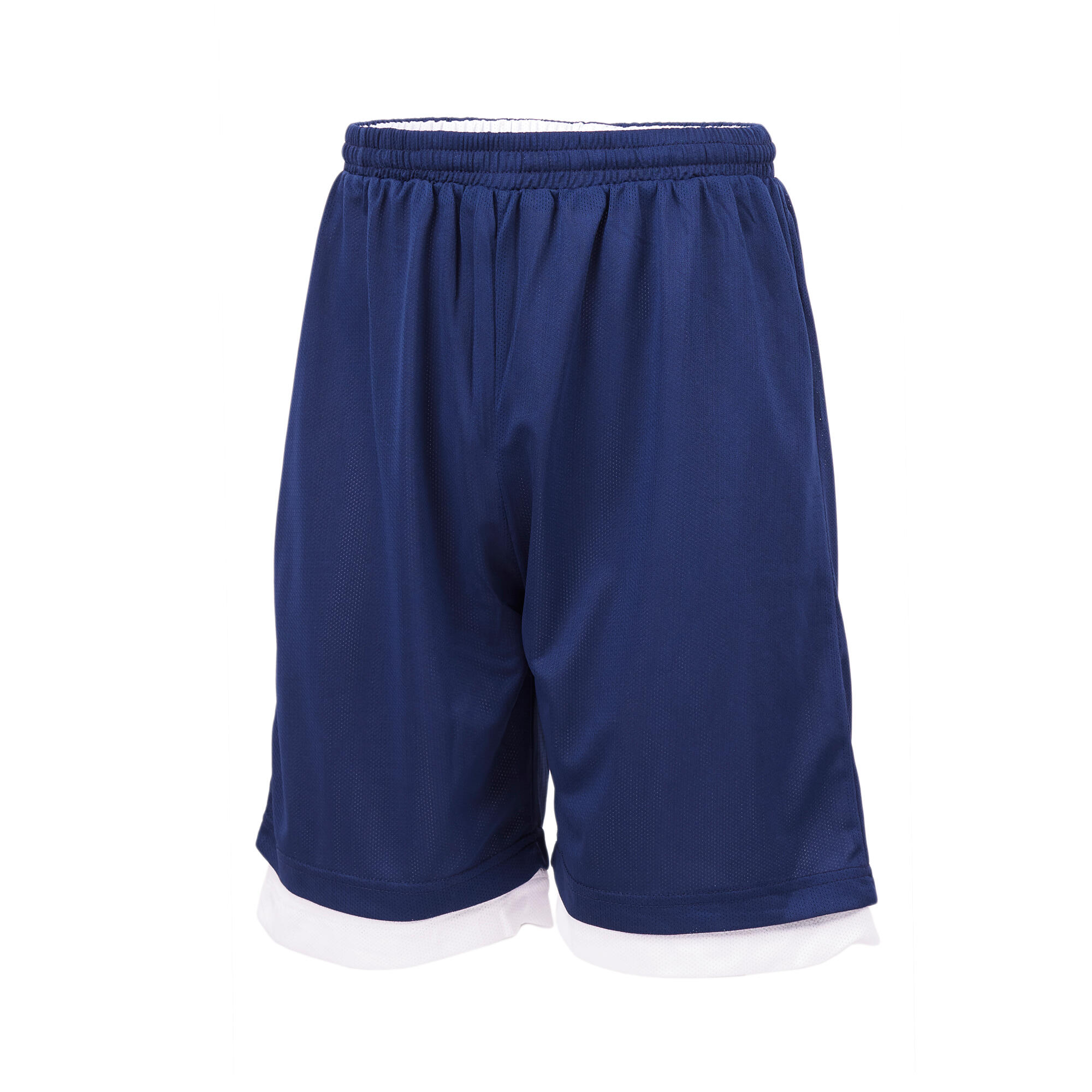 Completo basket reversibile adulto navy-bianco 5/5