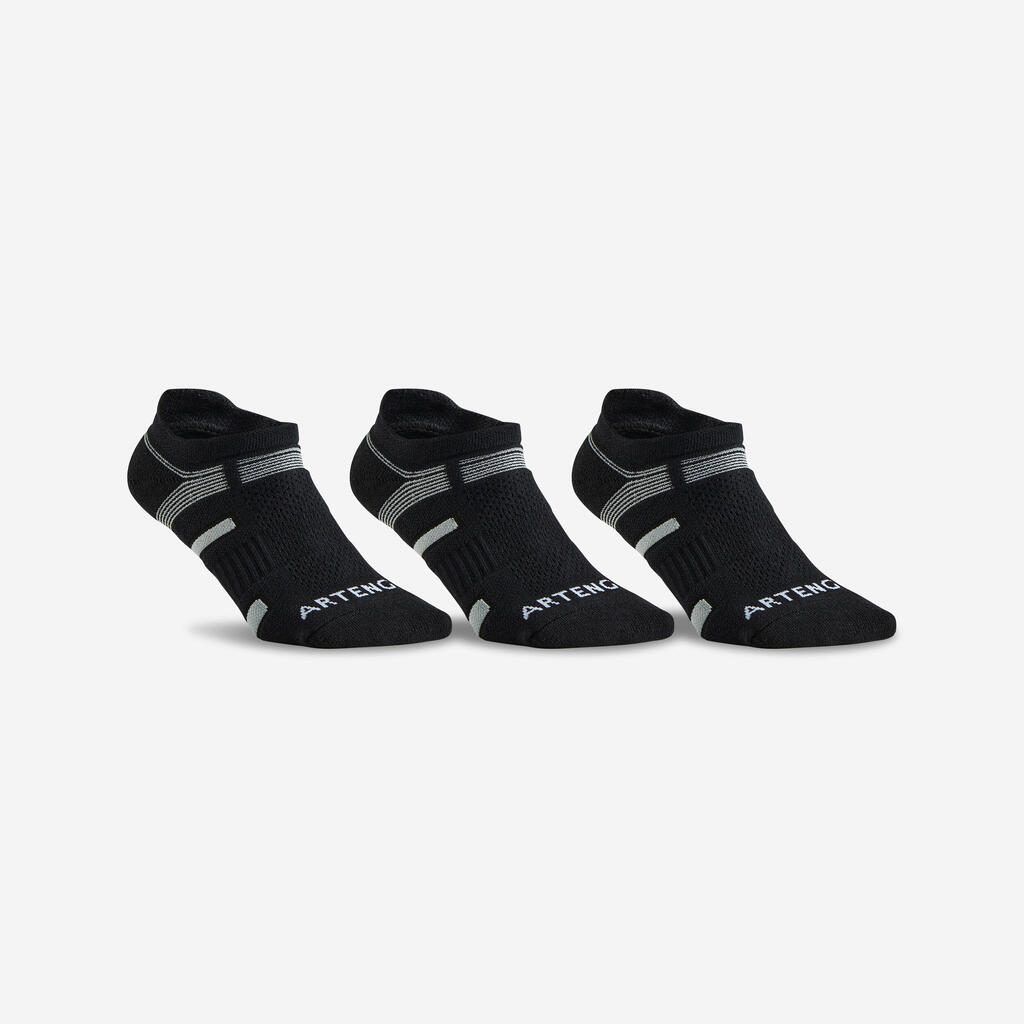 Low Sports Socks RS 560 3-Pack - Black/Grey