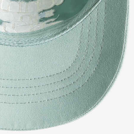 Teniso kepuraitė „500“, 54 dydis, žalia su logotipu
