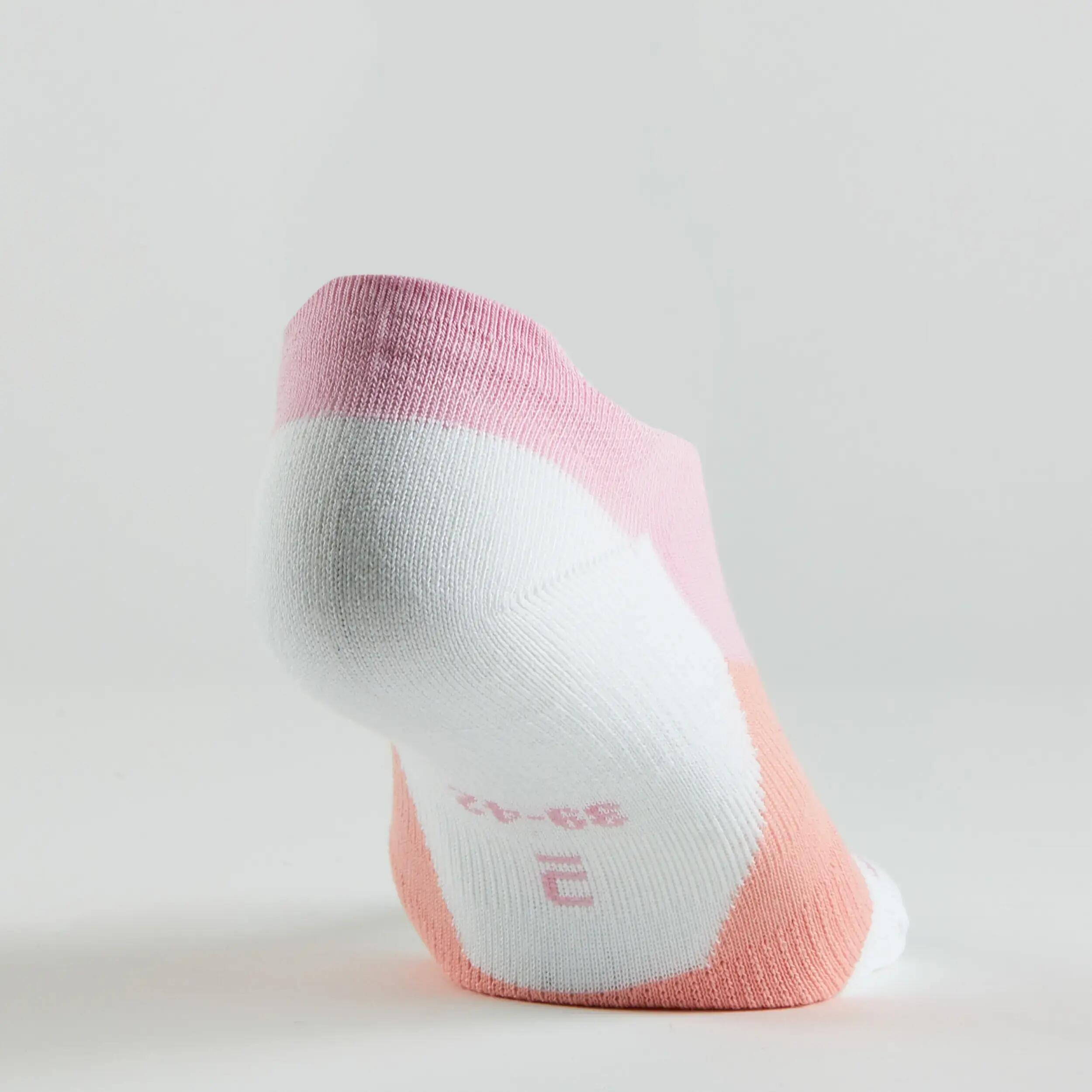 LOW SPORTS SOCKS RS 160 TRI-PACK - COLOUR BLOCK/APRICOT 13/14