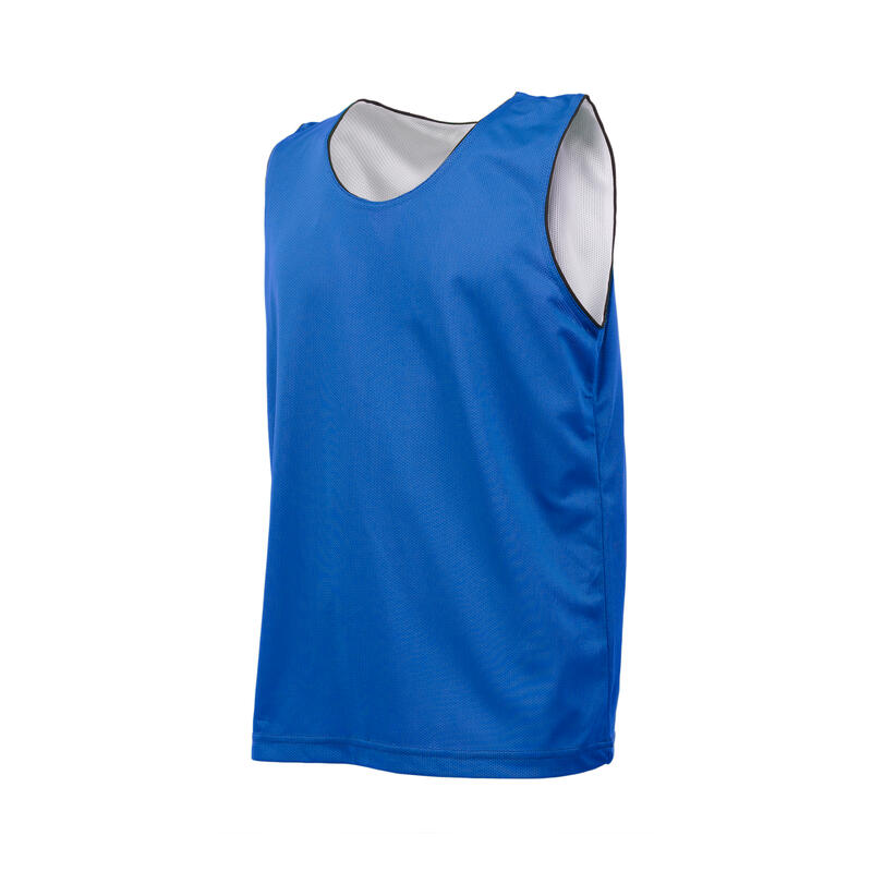 Completo basket reversibile adulto royal-bianco