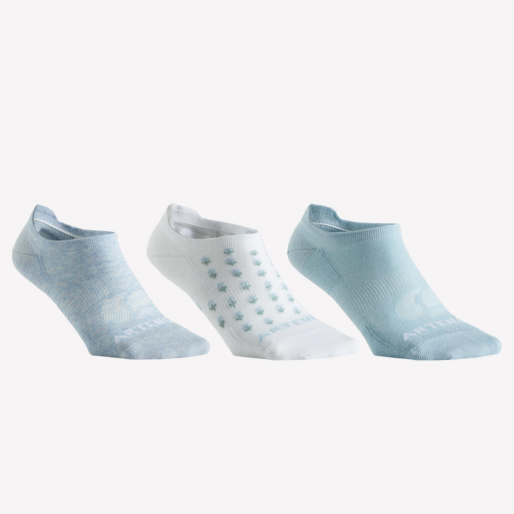 Low Sport Socks RS 160 - Blue/White/Blue - Three Pack