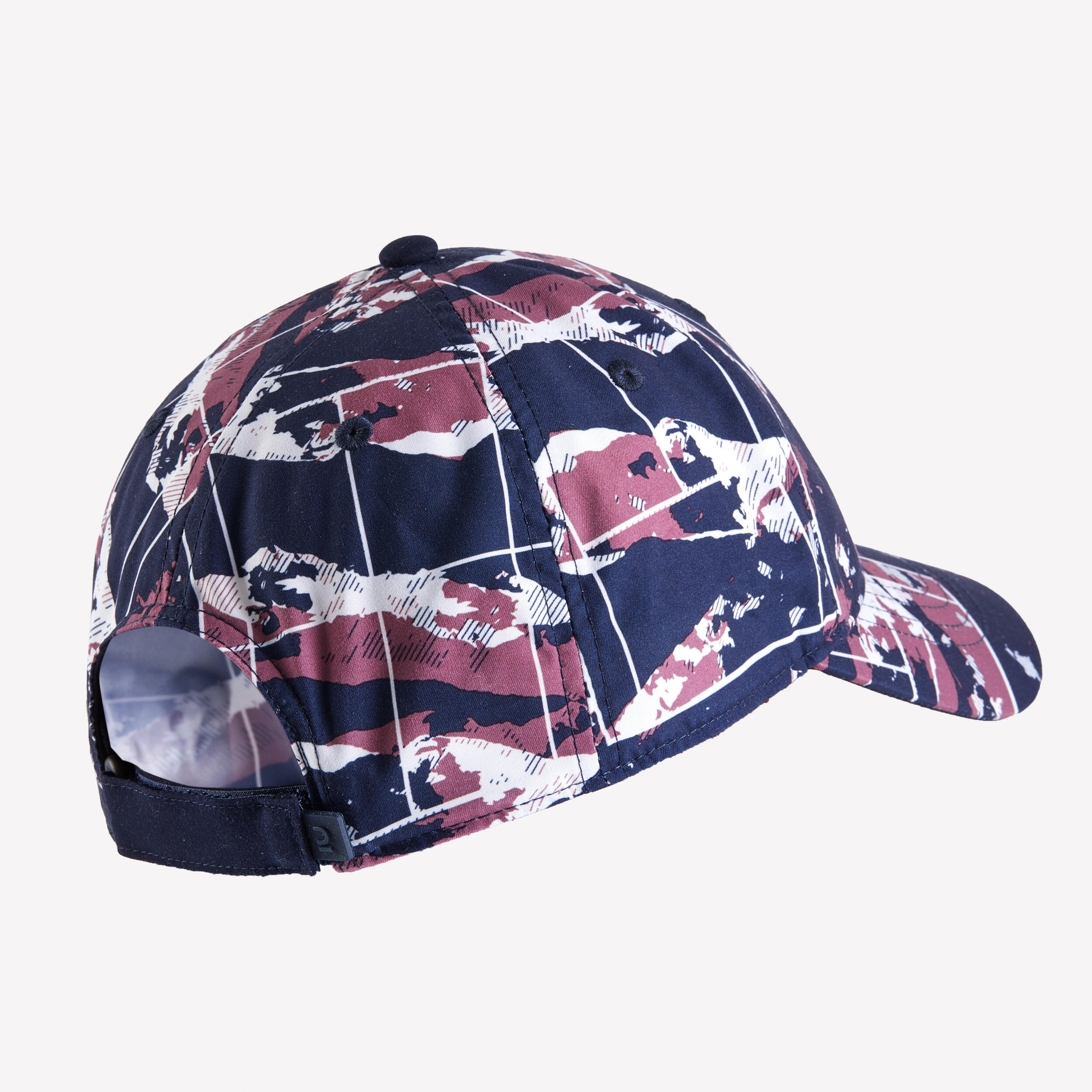 Tennis Cap Size 58 TC 500 - Navy Print 4/4