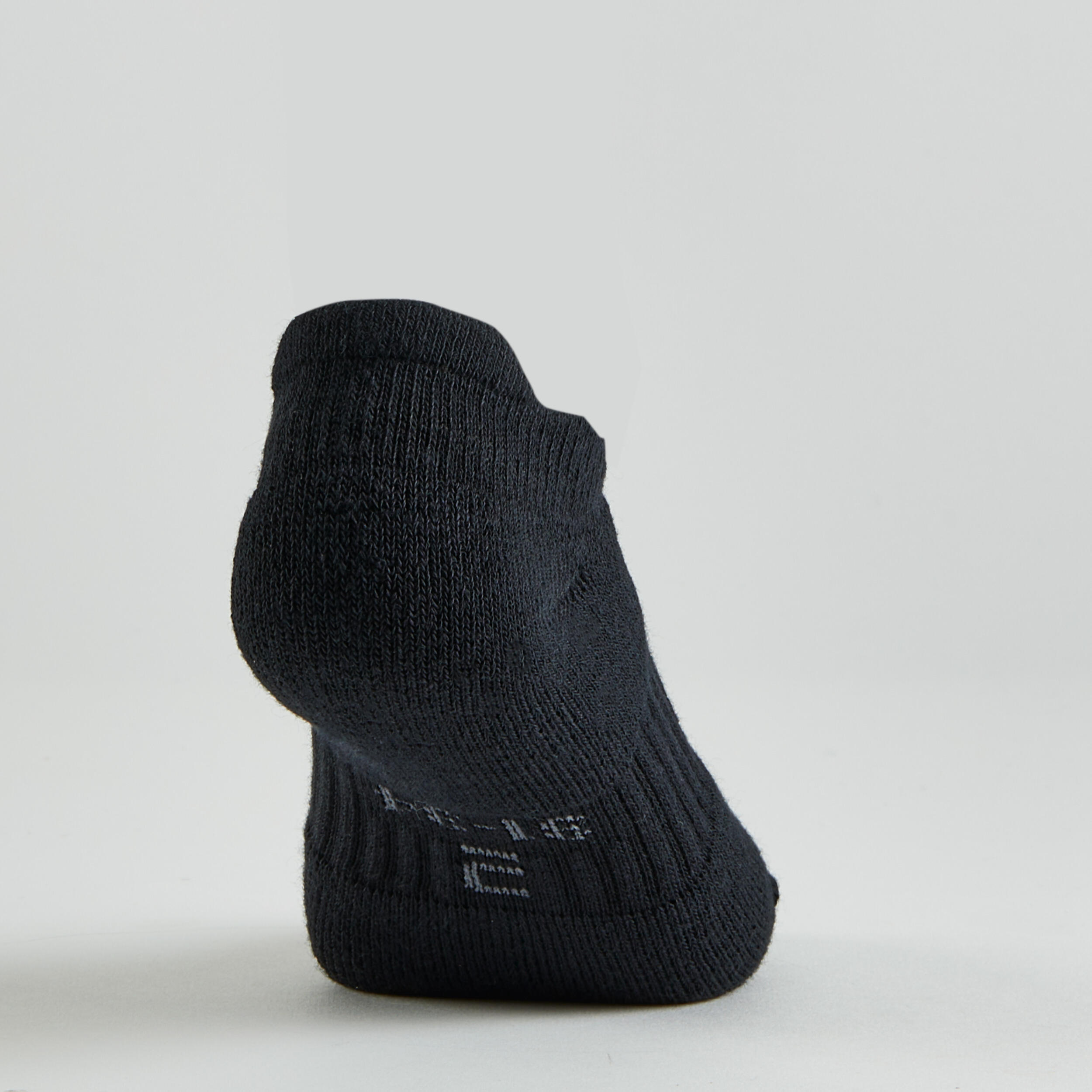 MEIAS DE TÉNIS CRIANÇA CANO BAIXO RS 500 PRETO (3 PARES) 4/5