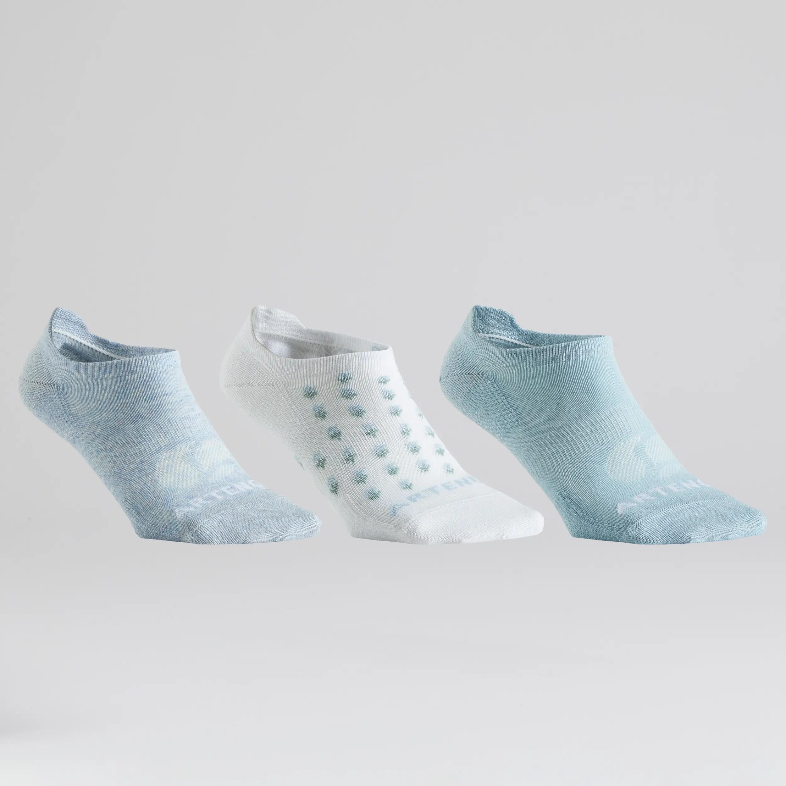 Low Sport Socks RS 160 - Blue/White/Blue - Three Pack 2/21