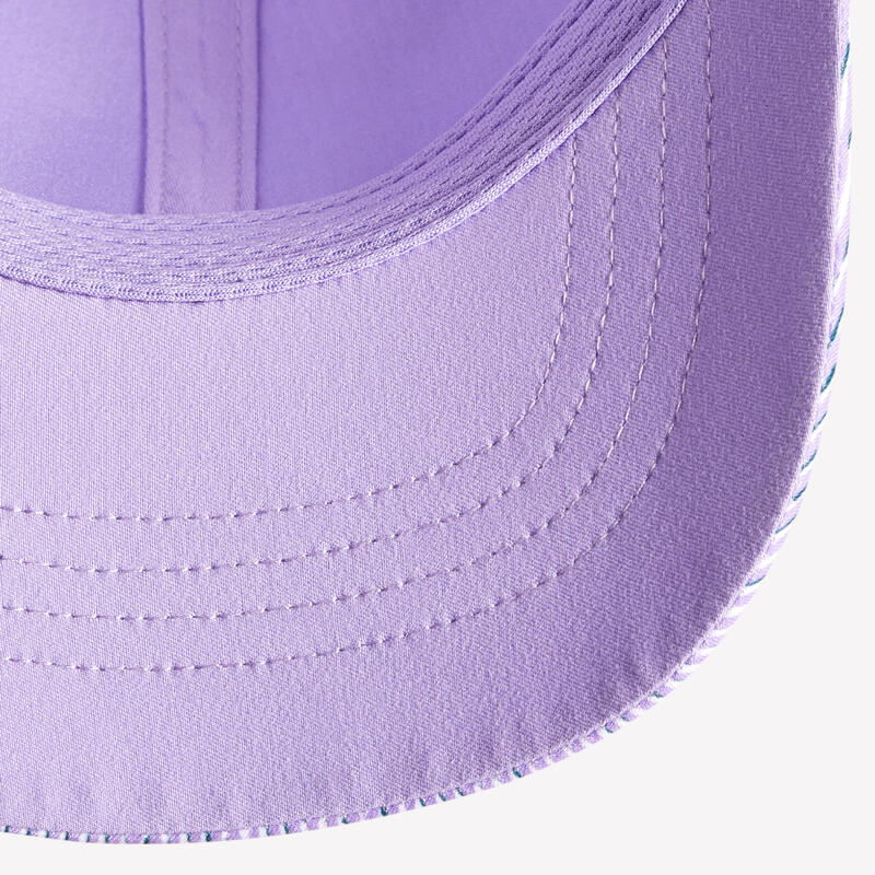 Cappellino tennis adulto TC 500 lilla-blu