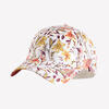 Tenis Şapkası - 56 Cm - Bej Çiçek Desenli - TC 500