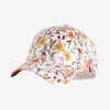 Tenisa cepure ar nagu “TC 500”, 56. izmērs, smilškrāsas / ar ziedu apdruku