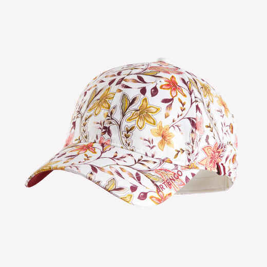 
      Tennis Cap Size 56 TC 500 - Beige Floral Print
  