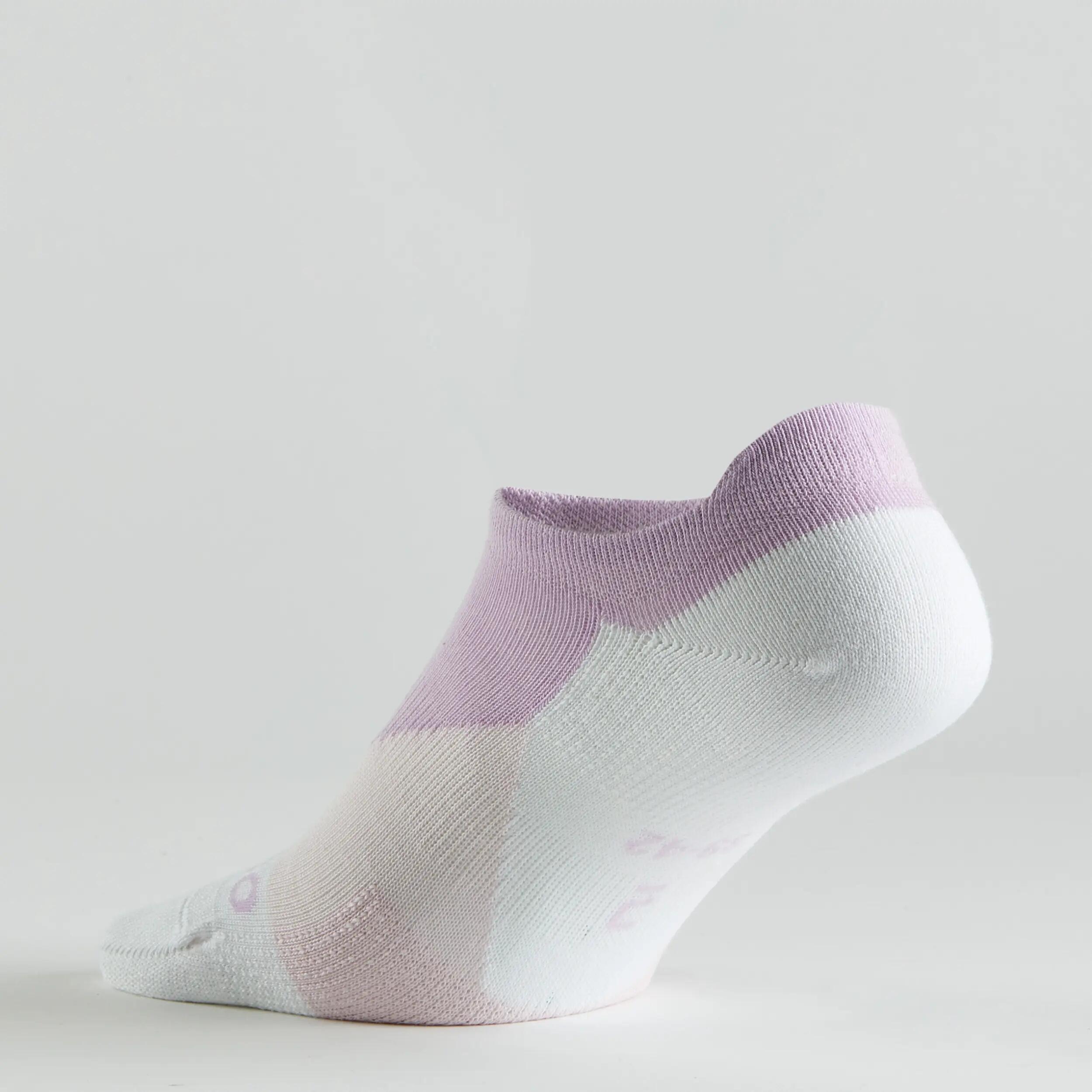 LOW SPORTS SOCKS RS 160 TRI-PACK - COLOUR BLOCK/APRICOT 8/14