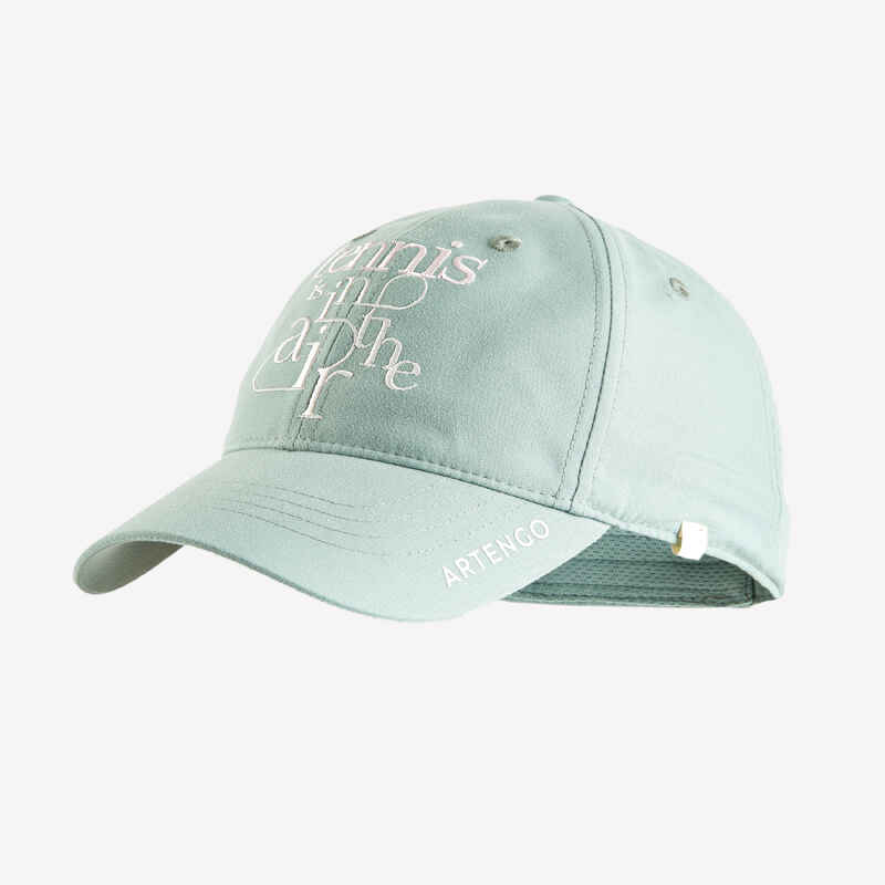 Tennis Cap Size 54 TC 500 - Green With Logo