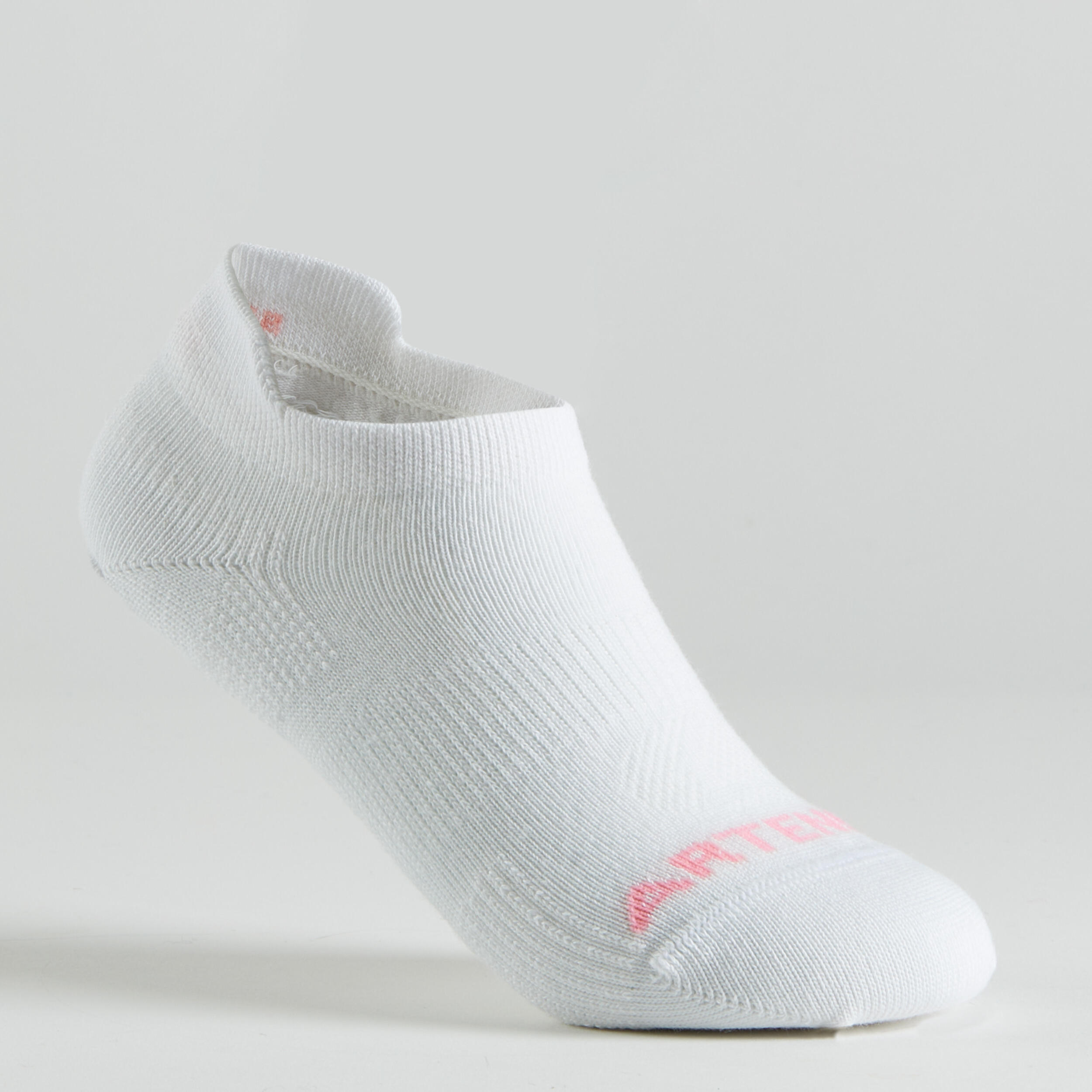 Lage tennissokken voor kinderen RS 160 roze/wit/marineblauw 3 paar 3/11