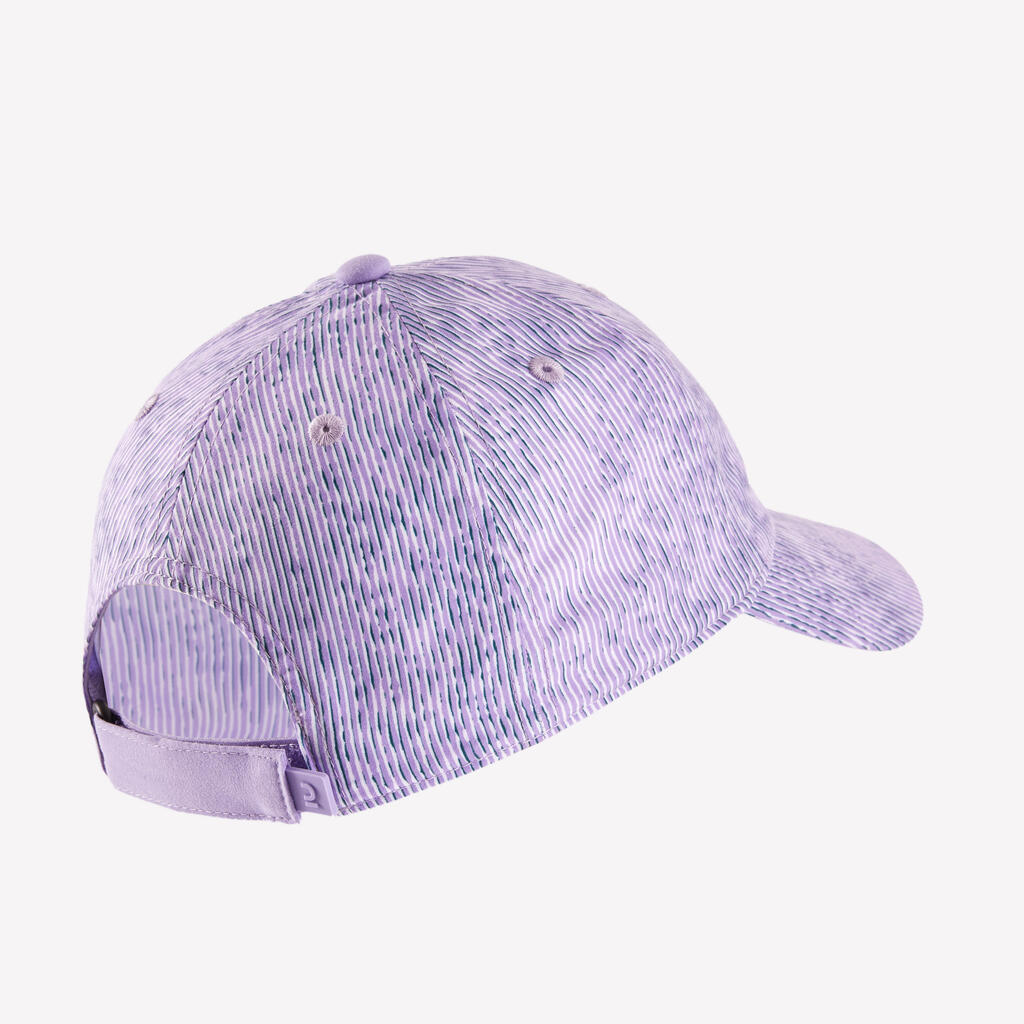 Schirmmütze Tennis-Cap TC 500 Gr. 54 violett/marineblau