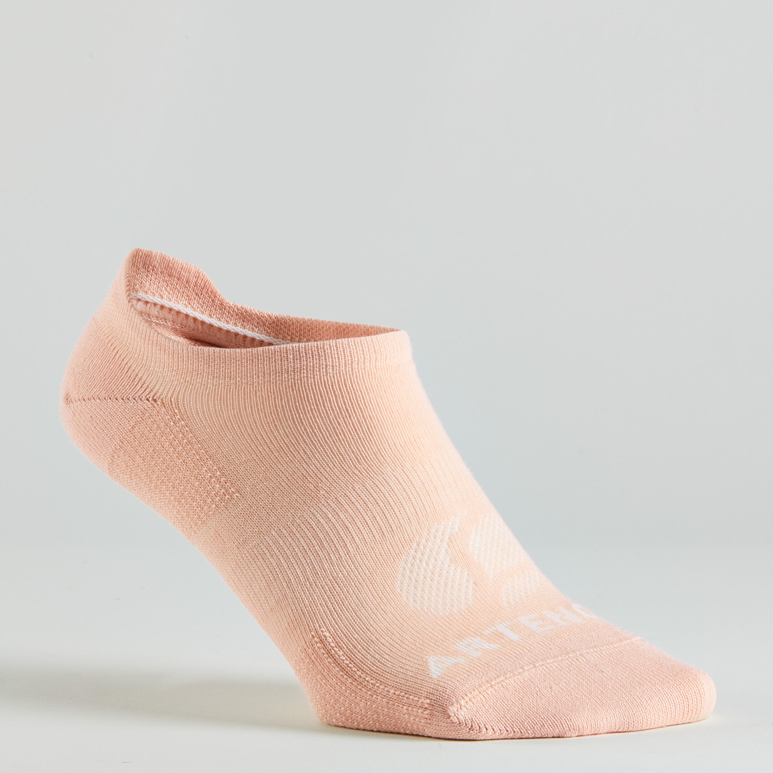LOW SPORTS SOCKS RS 160 TRI-PACK - WHITE/ORANGE PATTERNS 7/14