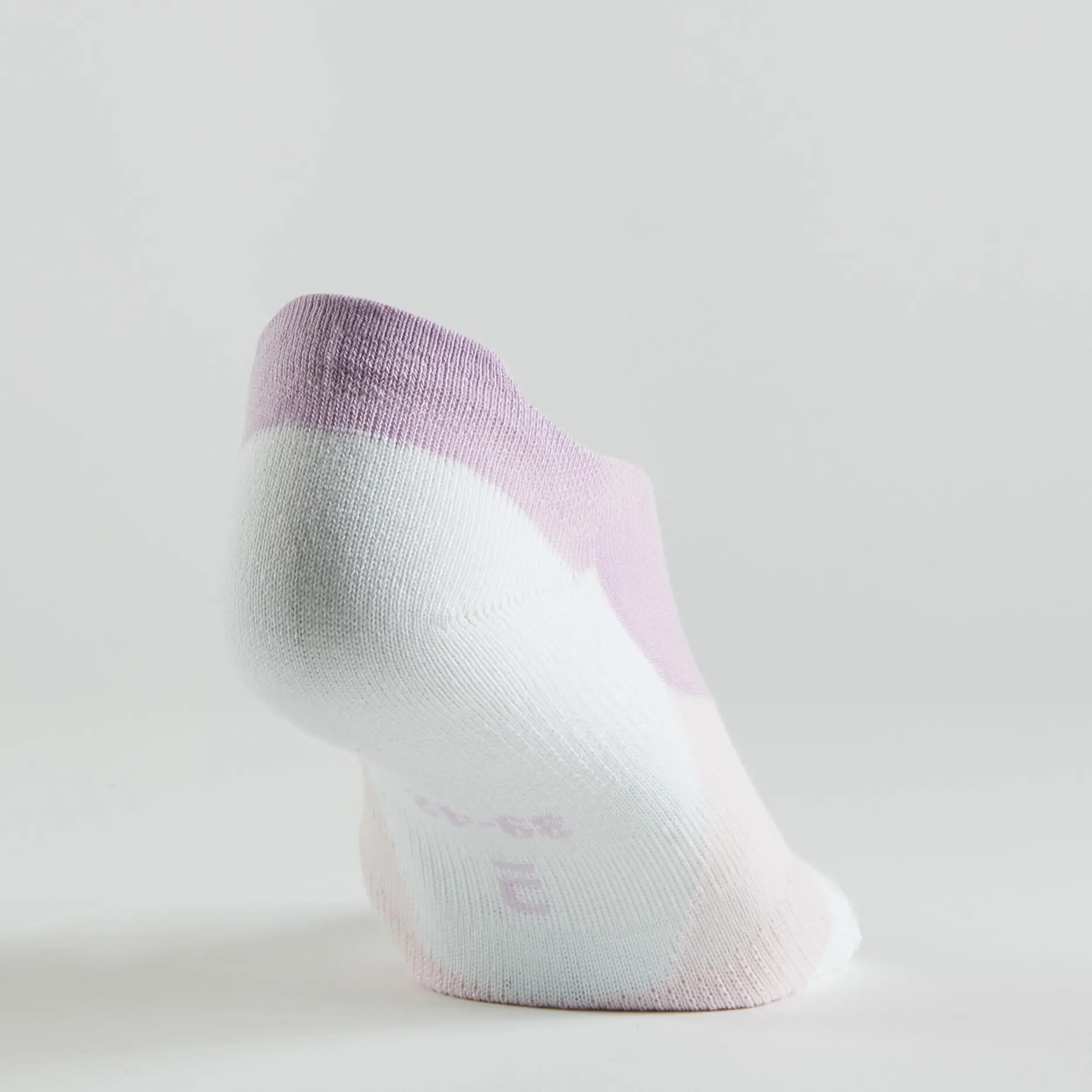LOW SPORTS SOCKS RS 160 TRI-PACK - COLOUR BLOCK/APRICOT 9/14