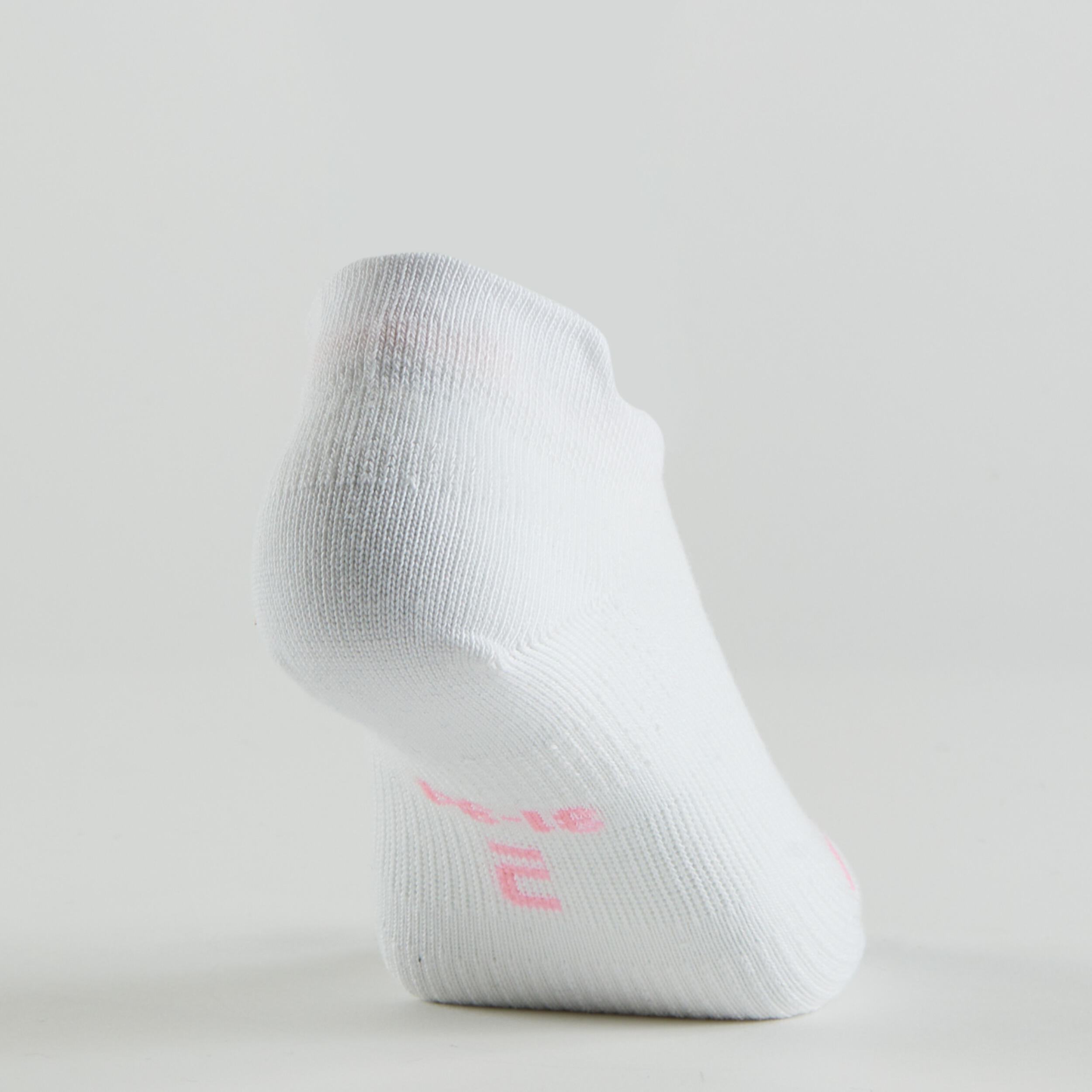 Lage tennissokken voor kinderen RS 160 roze/wit/marineblauw 3 paar 9/11