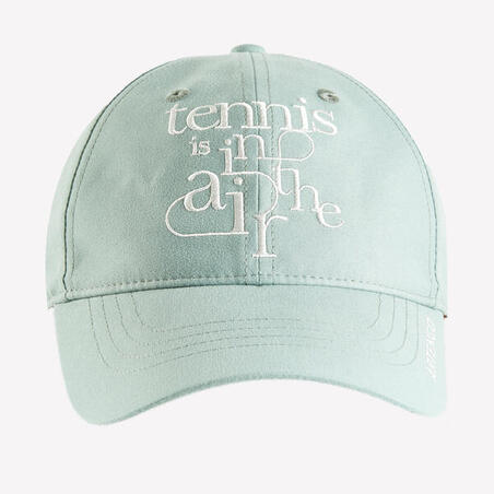 Zeleni s logoom kačket za tenis TC 500 (veličina 54)