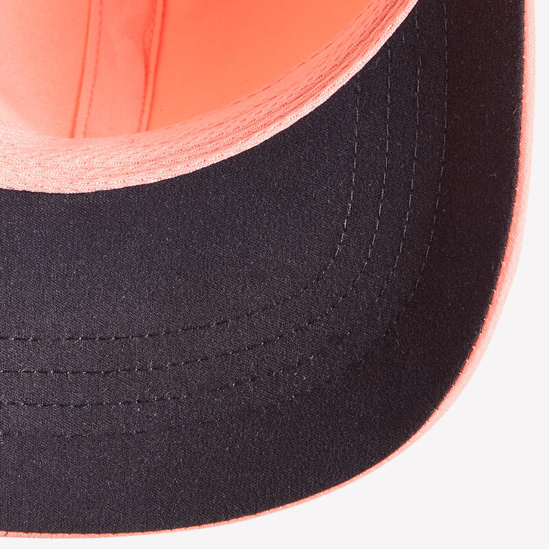 Cappellino tennis adulto TC 500 rosa-nero