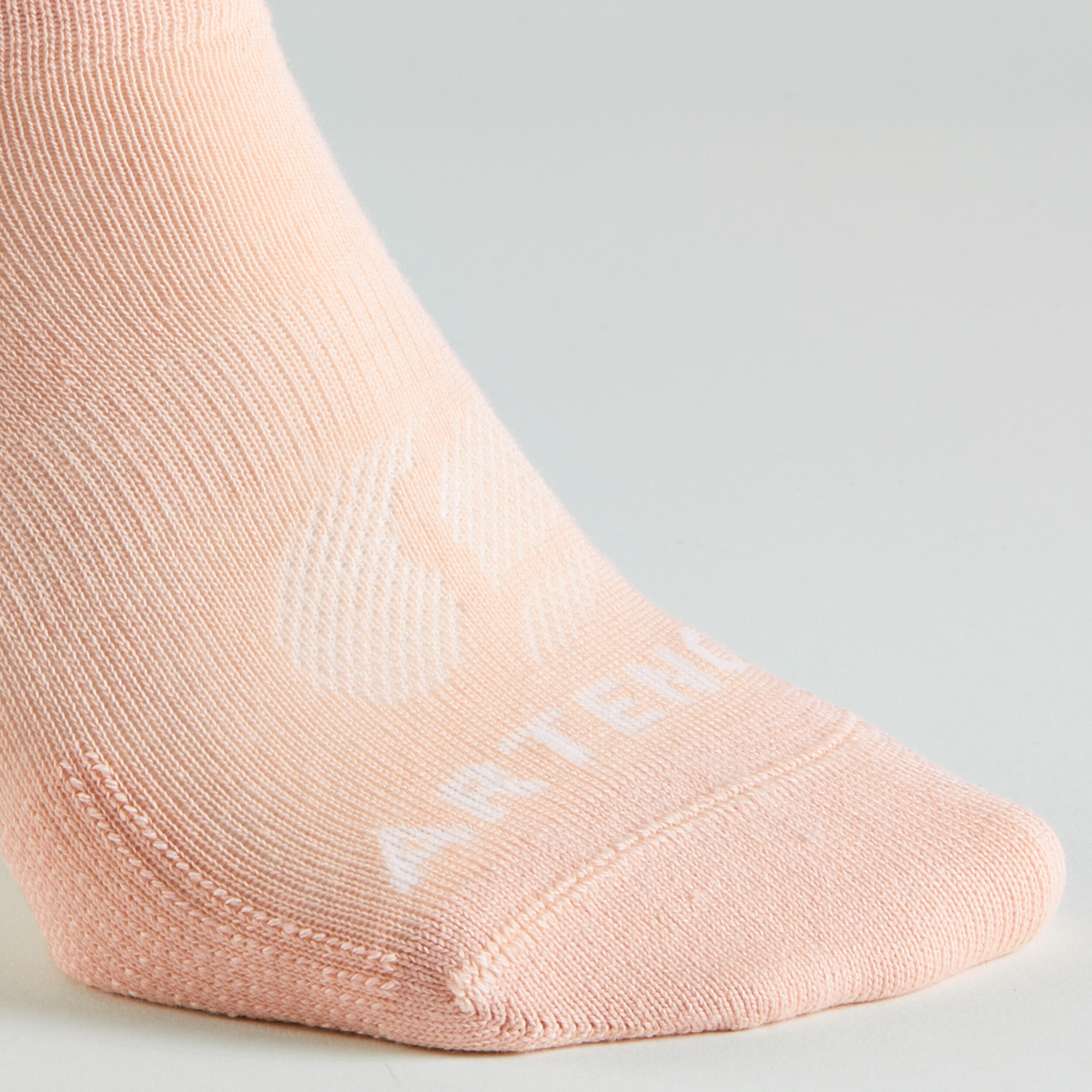 LOW SPORTS SOCKS RS 160 TRI-PACK - WHITE/ORANGE PATTERNS 10/14