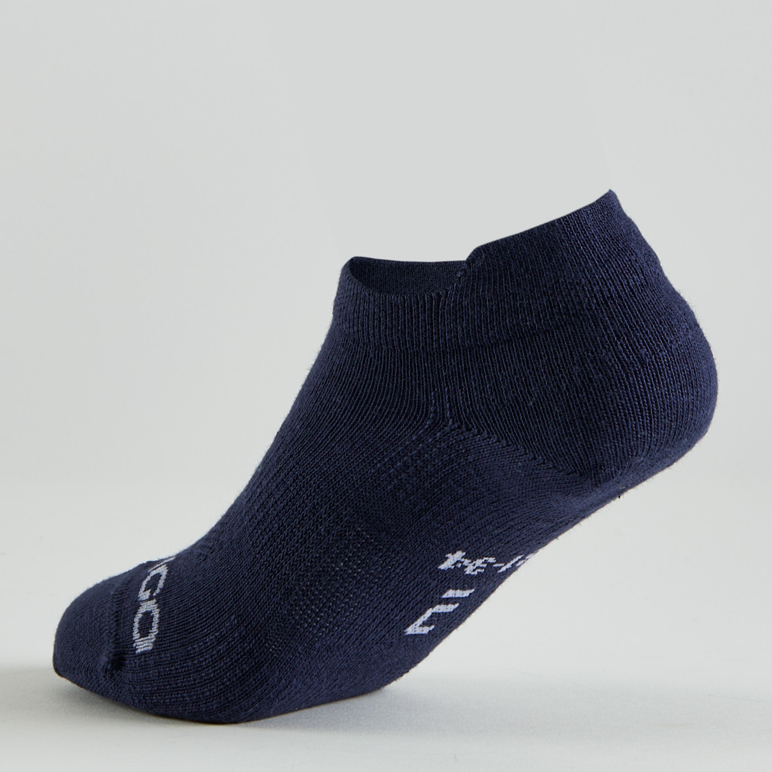 Kinder Tennissocken Low 3er-Pack - RS 160 orange/weiss/marineblau 4/4