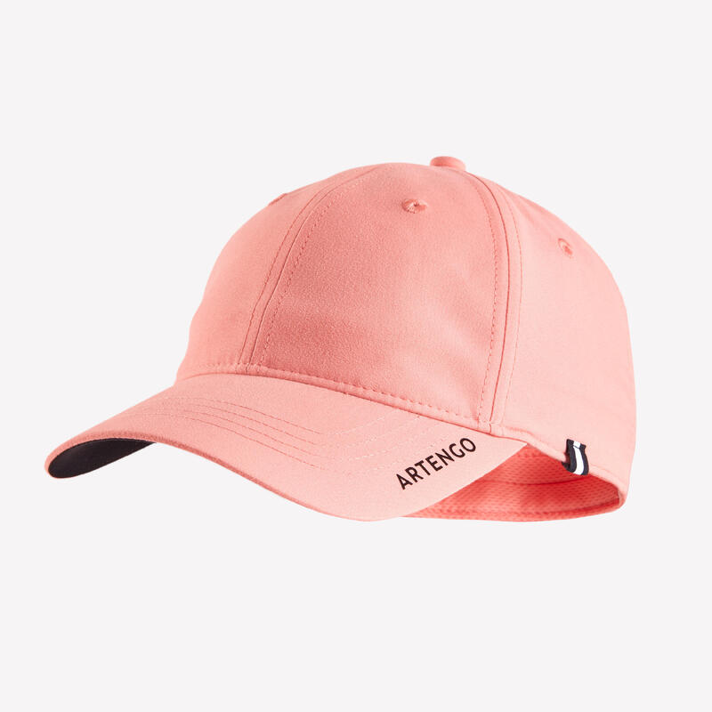 Cappellino tennis adulto TC 500 rosa-nero