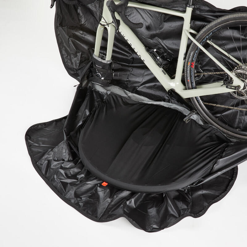 Lichte en compacte beschermhoes voor fiets bikepacking