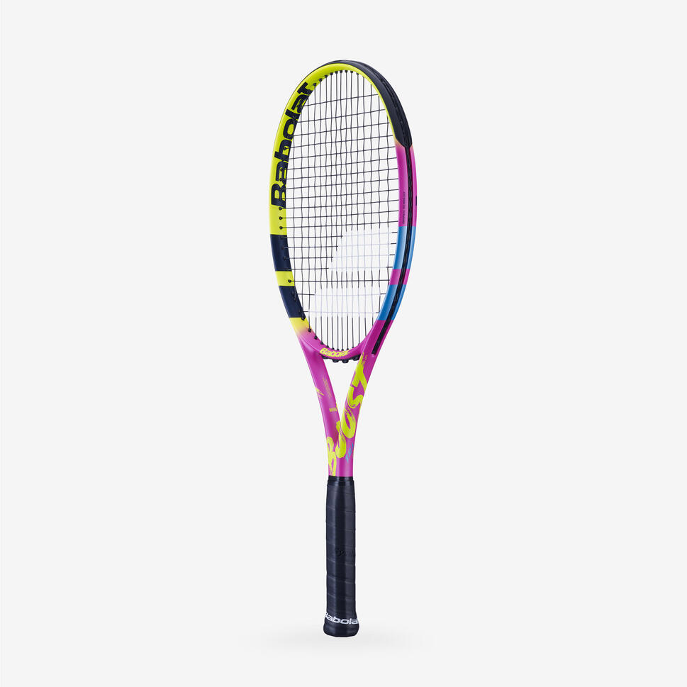 Raquette Tennis Babolat Boost Strike - Légère 350g - Cordée - Pour Débutants Et Recommençants