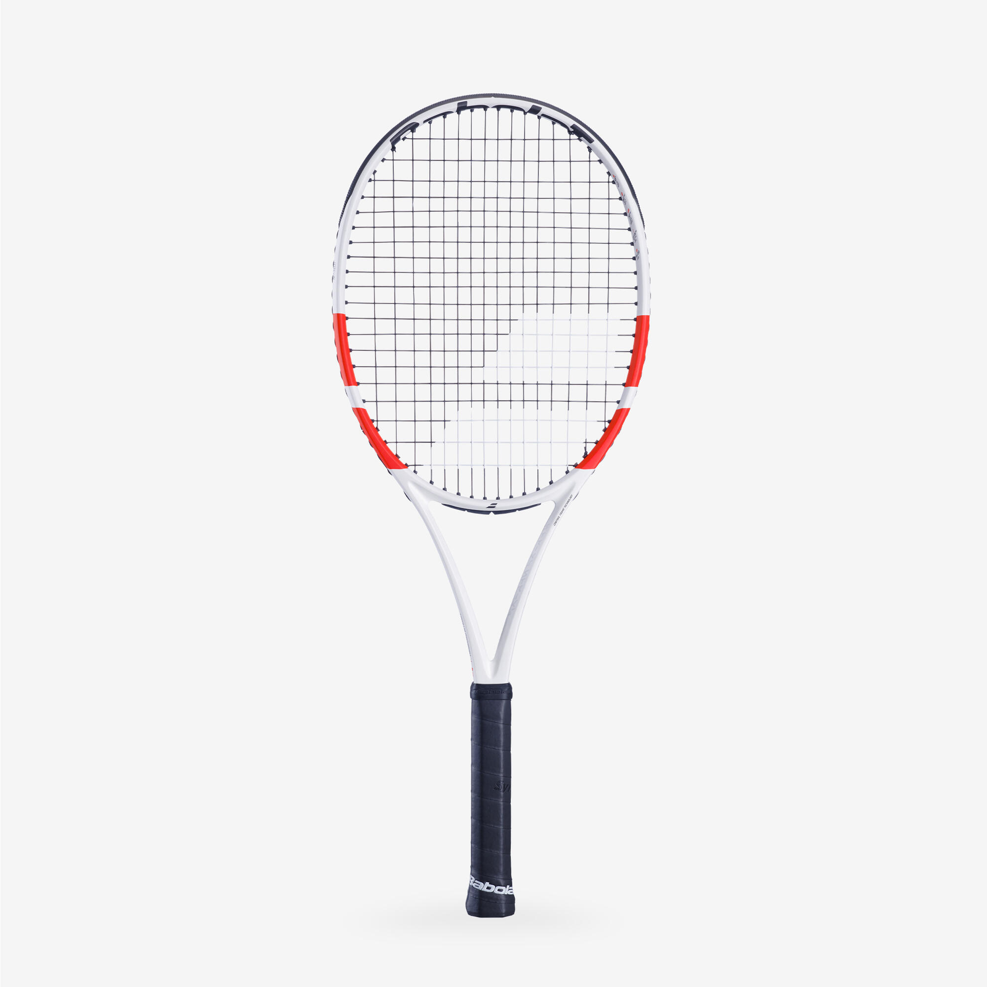 Adult Tennis Racket Pure Strike 100 16x19 300 g White Orange