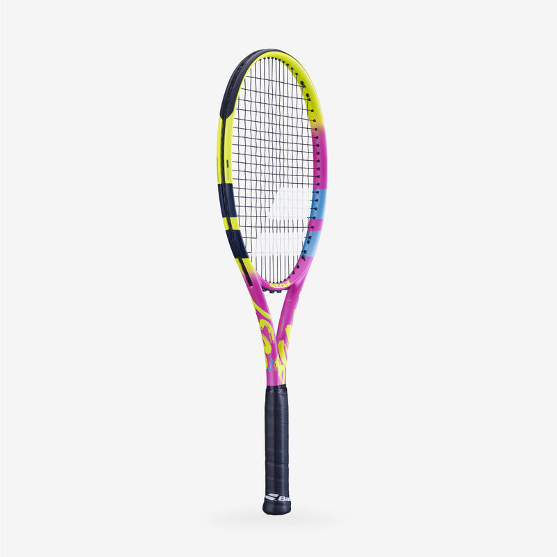 Raquete de ténis adulto - Babolat Boost Rafa rosa amarelo