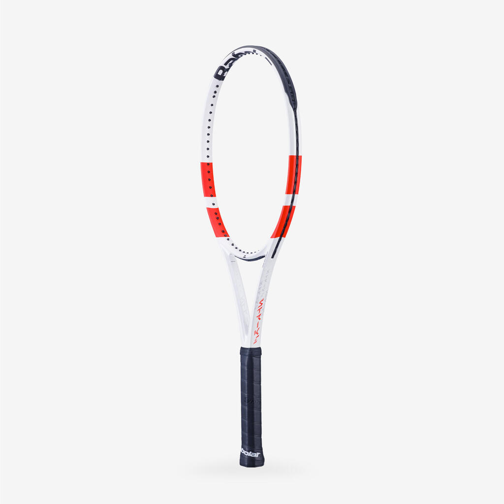 Adult Tennis Racket Pure Strike 100 16x19 300 g - White/Orange