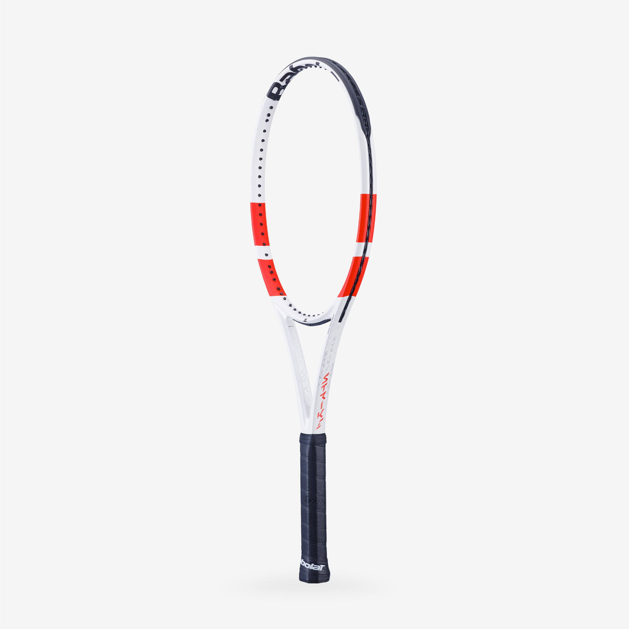 Babolat Racchetta da tennis per adulti - Pure Strike 100 16x19 Bianco Arancione 300g