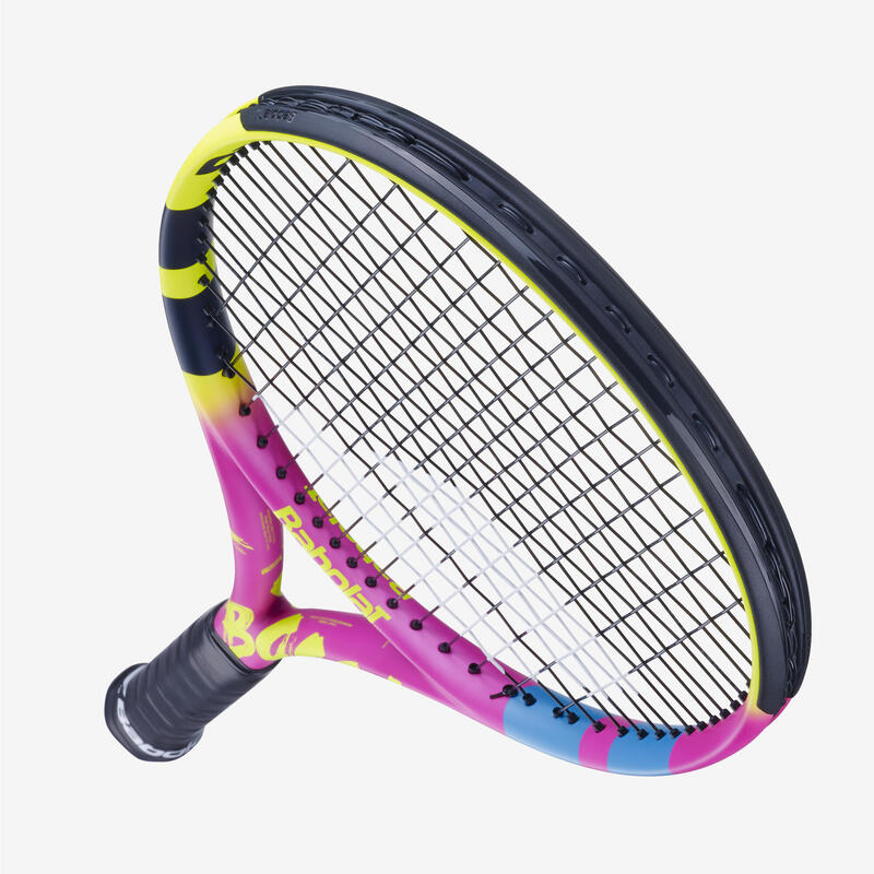 Tennisracket voor volwassenen Boost Rafa roze/geel