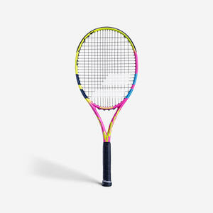 Raqueta de tenis adulto - Babolat Boost Rafa rosa amarillo