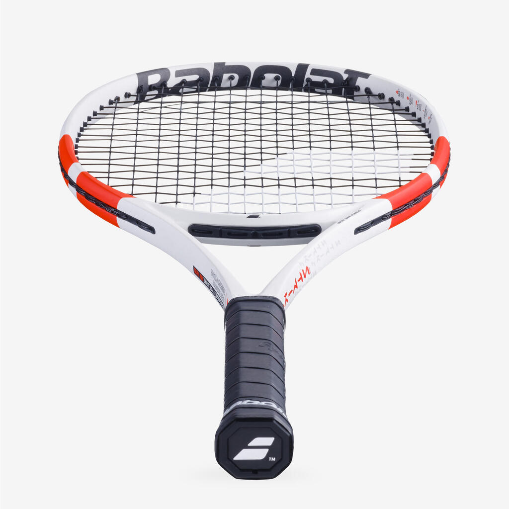 Adult Tennis Racket Pure Strike 100 16x19 300 g - White/Orange