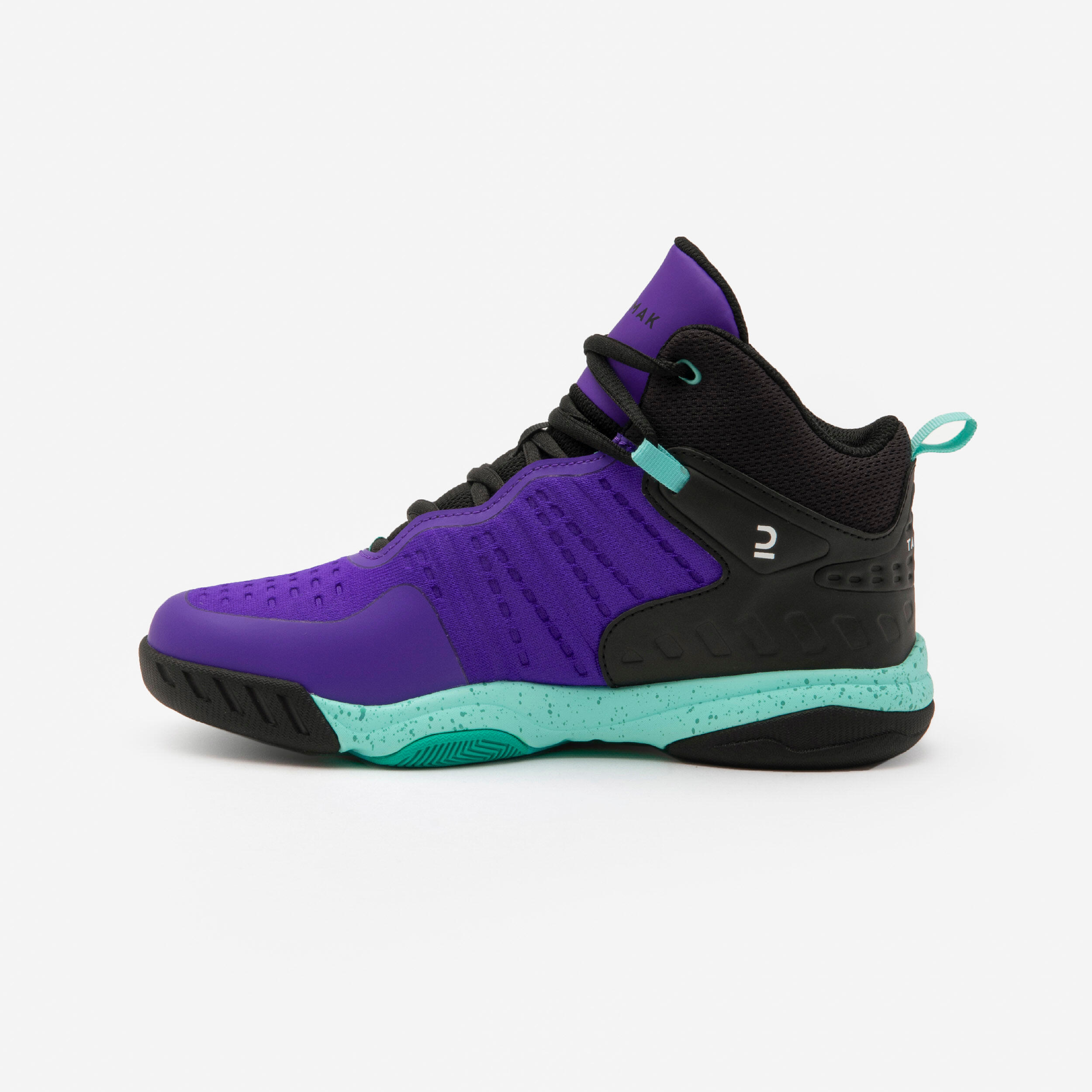 Kids' Basketball Shoes SS500 High - Purple/Black 8/13