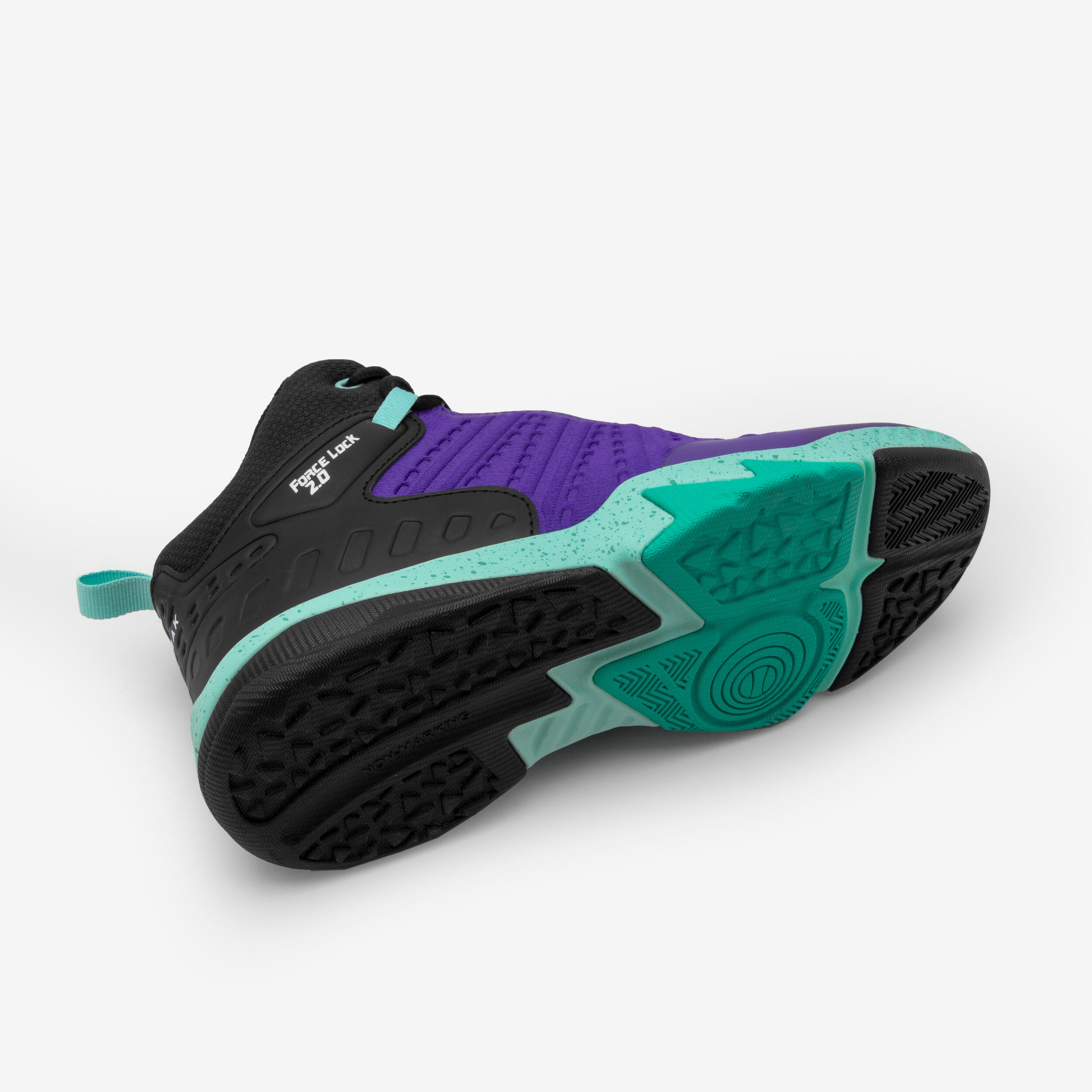 Kids' Basketball Shoes SS500 High - Purple/Black 11/13