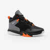 Kinder Basketball Schuhe hoch - SS500 schwarz/orange 