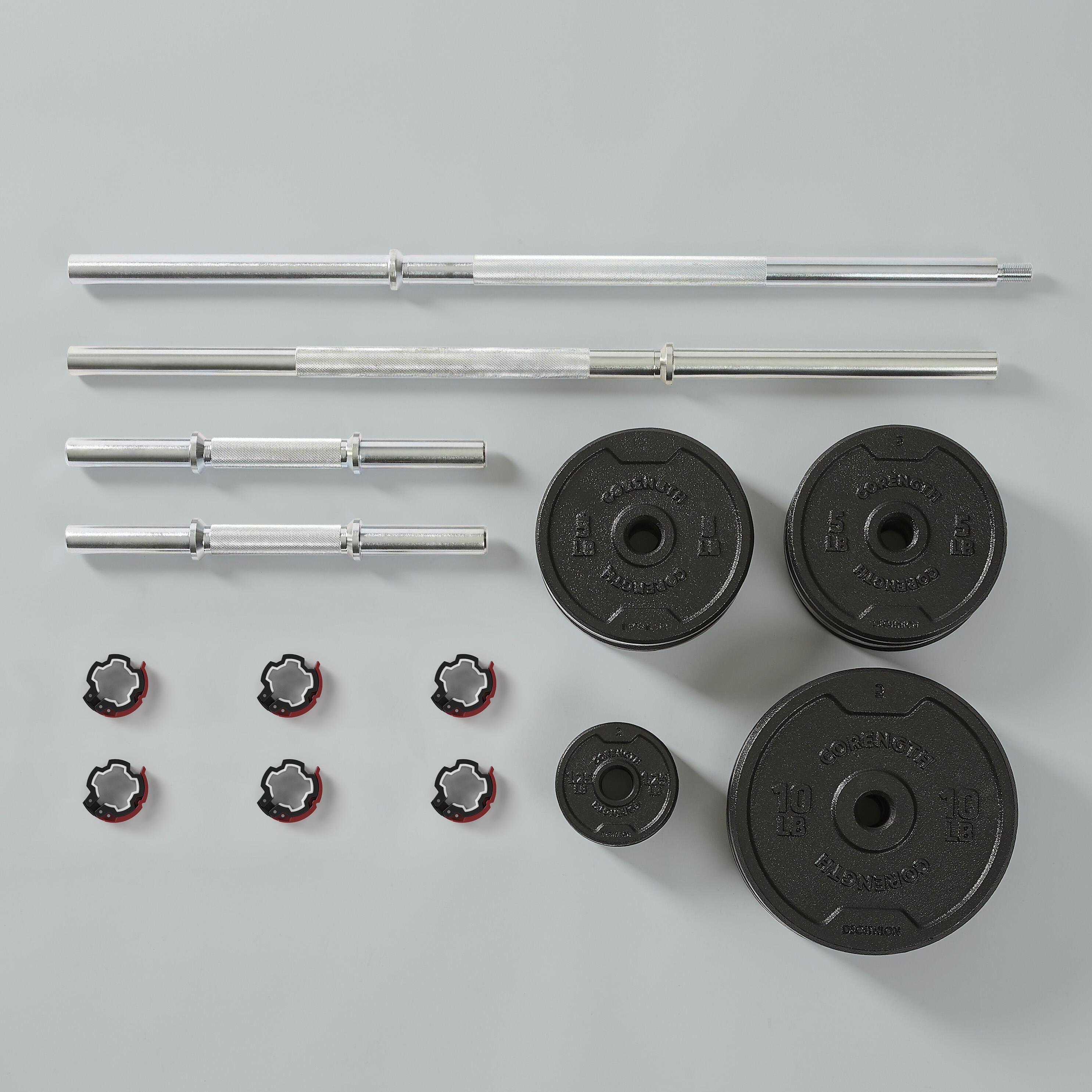 Adidas 50kg clearance barbell set