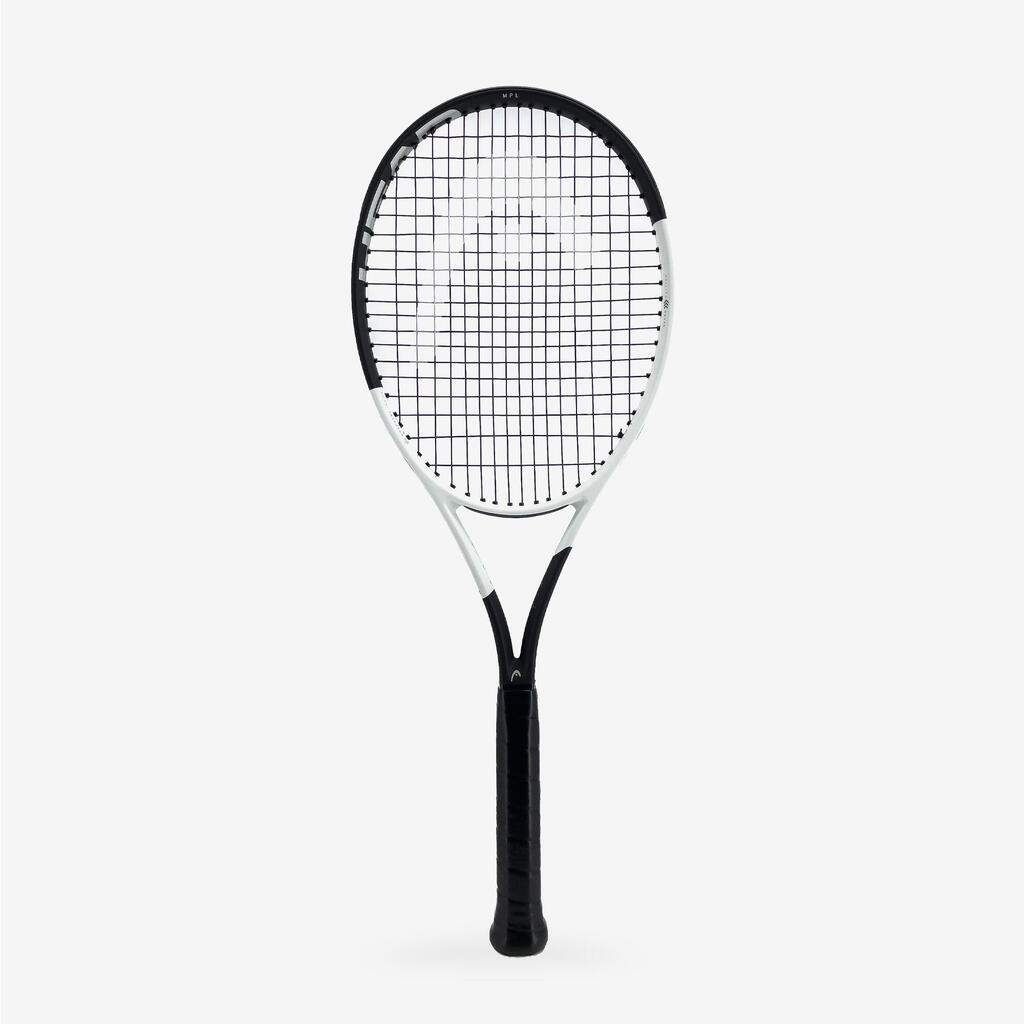 Erwachsene Tennisschläger - Head Auxetic Speed MP L 2024 Schwarz/weiss 280 g 