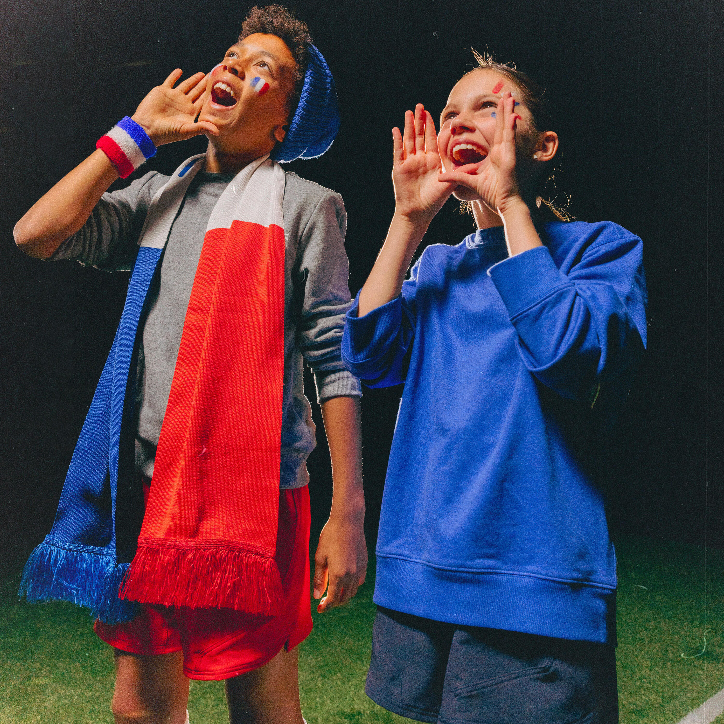Sweat enfant bleu ALLEZ LES BLEUS 10/15