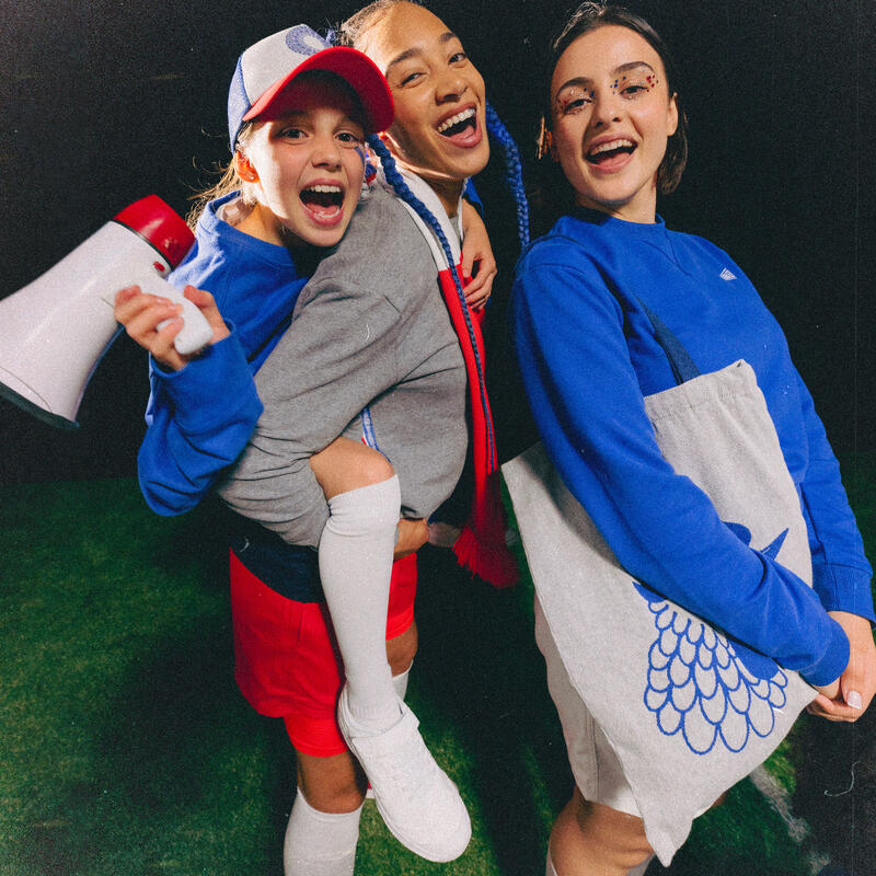 Casquette bleu blanc rouge cocarde Allez les Bleus mixte