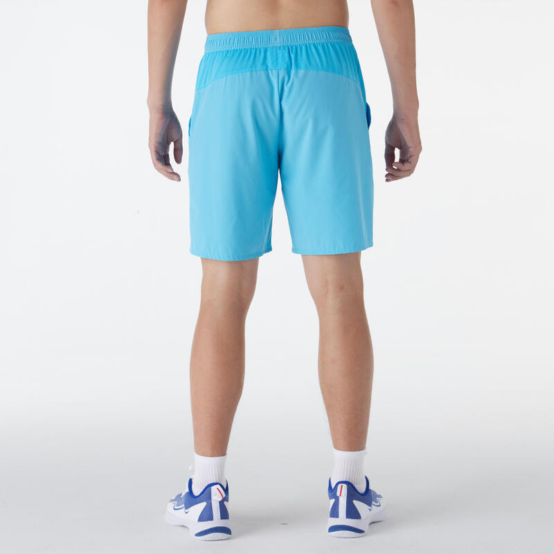 男款輕量羽球短褲560 - 水藍色