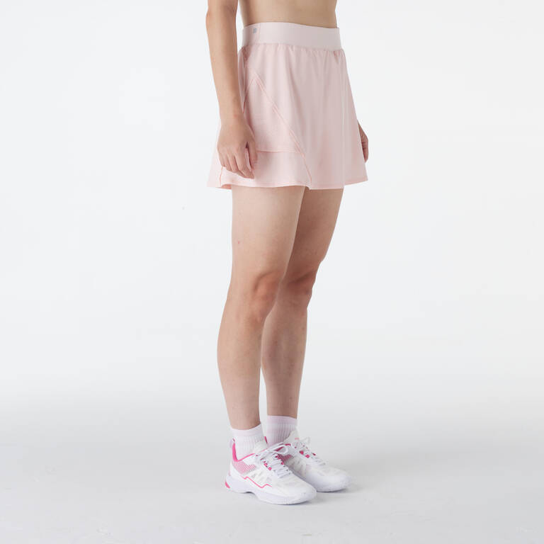 WOMEN BADMINTON SKIRT 560 PINK