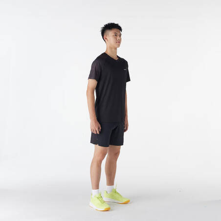 Kaos Badminton Pria Lite T-shirt 560 - Hitam