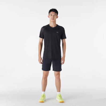 Kaos Badminton Pria Lite T-shirt 560 - Hitam