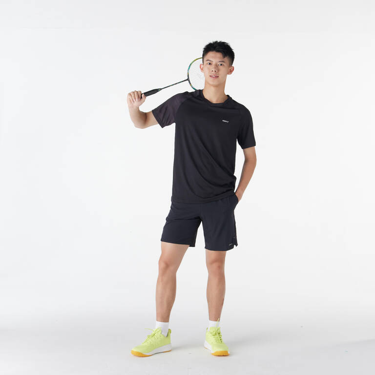 LITE Badminton T-shirt 560 Men Black