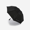 Waterproof Umbrella Small 110cm Coverage UPF50+ Sun Protection Auto Open - Black