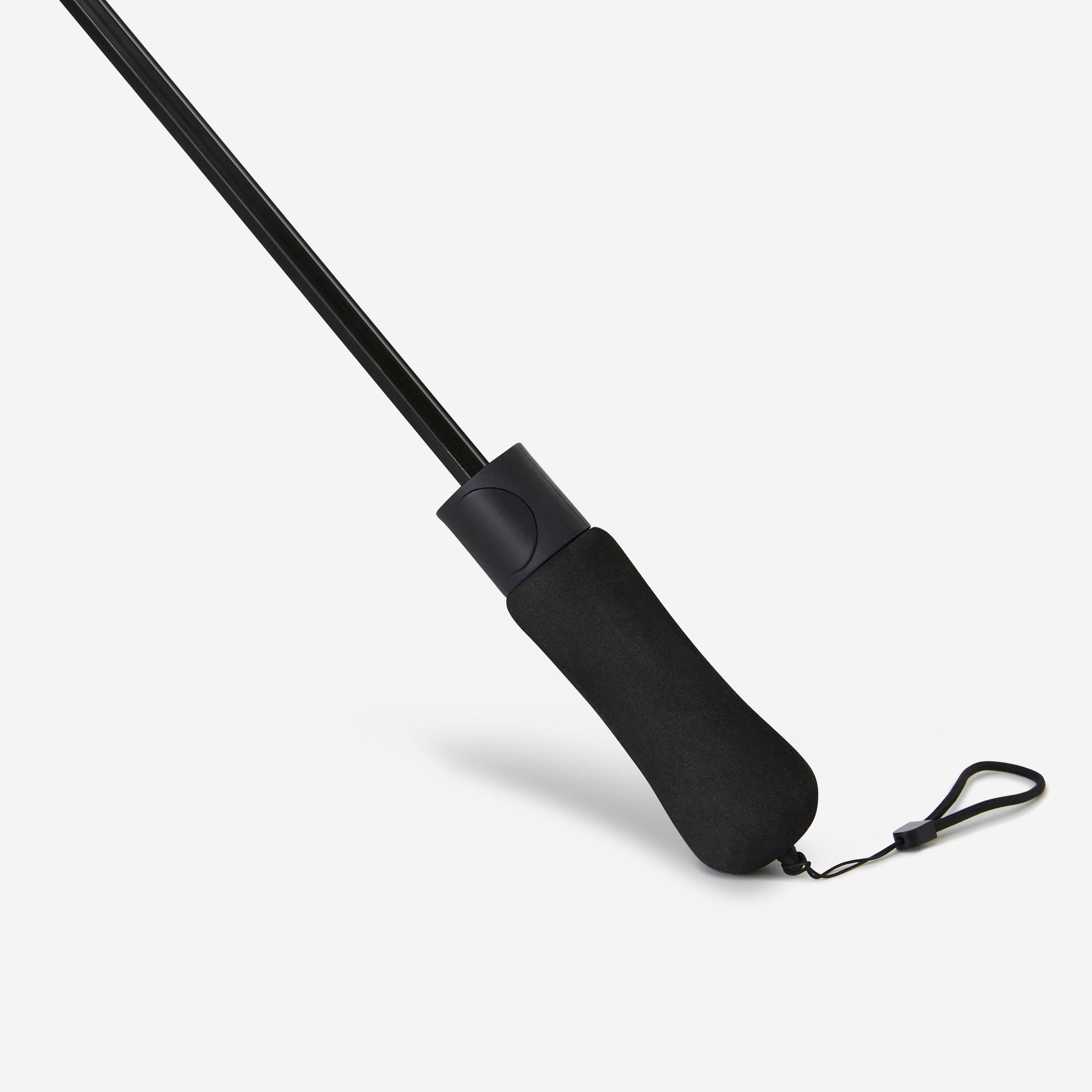 Waterproof Umbrella Small 110cm Coverage UPF50+ Sun Protection Auto Open - Black -  4